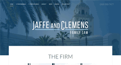 Desktop Screenshot of jaffeclemens.com